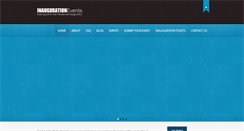 Desktop Screenshot of inaugurationevents.com